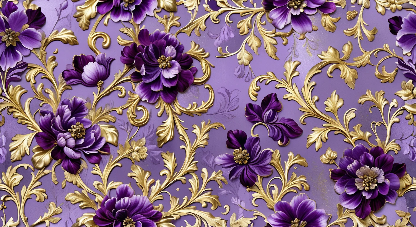 Classic Baroque Fashion Pattern Catalog
