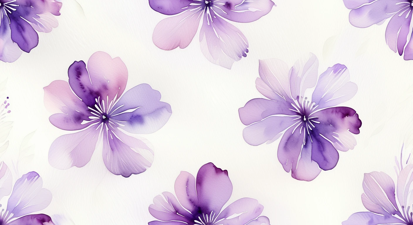 Watercolor Soft Pattern Library