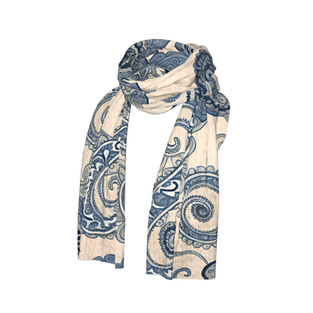 3D scarf model visualization