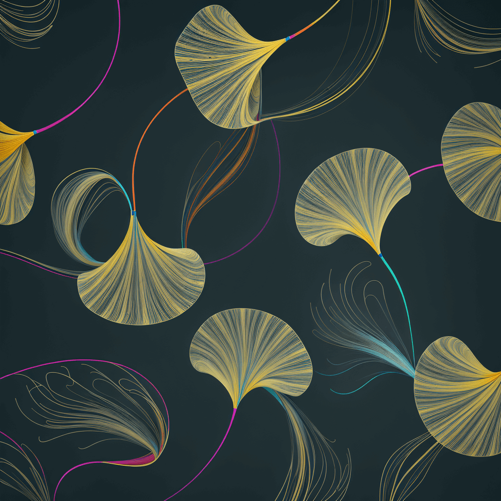 Flow of textile patterns design