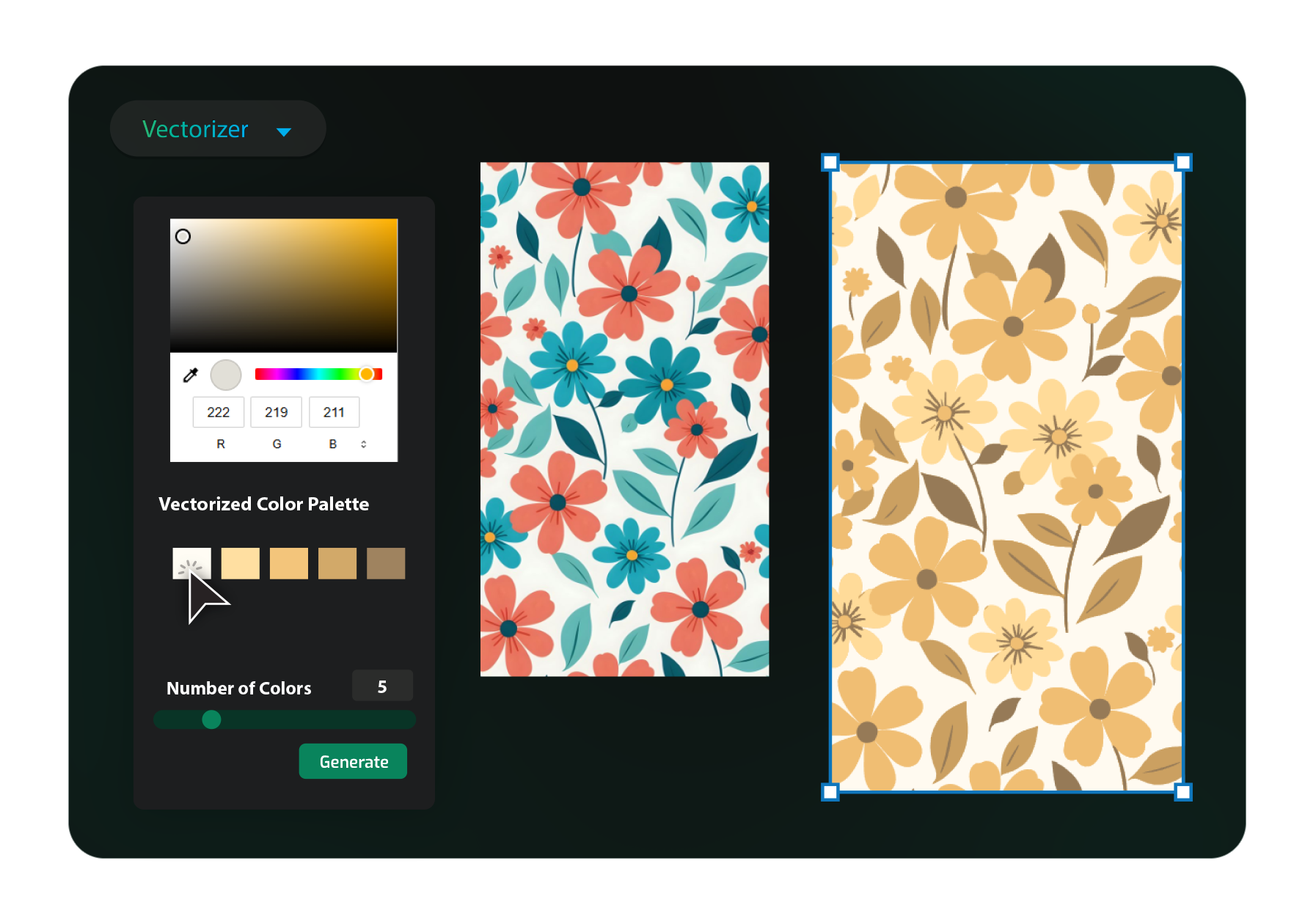 Vectorizer-AIT AI Tools Convert raster designs to sharp, scalable vectors with one click using Vectorizer.